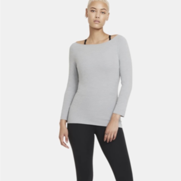 Nike yoga tight fit shirt NWT - Picture 1 of 4